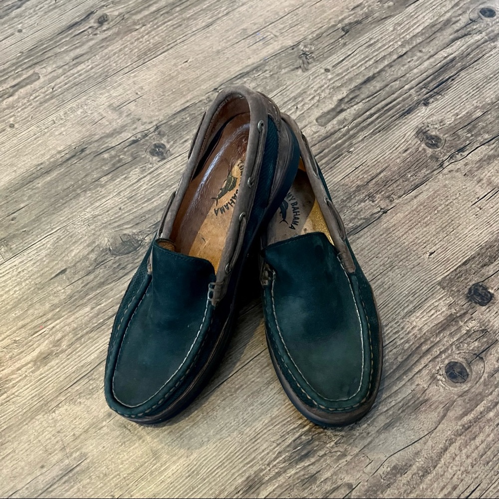 Tommy Bahama Loafers Comfortable Shoes Men Brown Classic